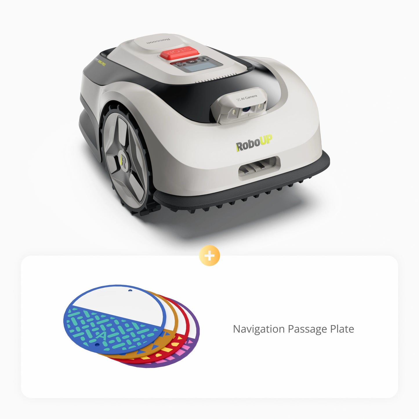 Tondeuse à gazon robot RoboUP Raccoon 2 SE