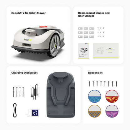 Tondeuse robot RoboUP Raccoon 2 SE