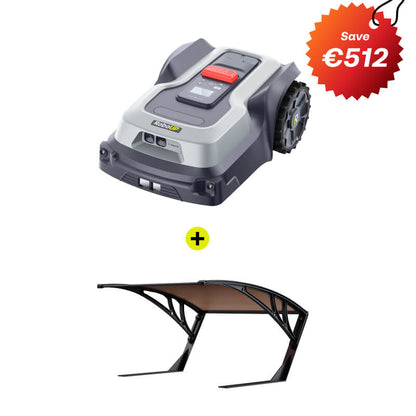 RoboUP TM01 T1200 Pro 2025 Robot tondeuse + garage