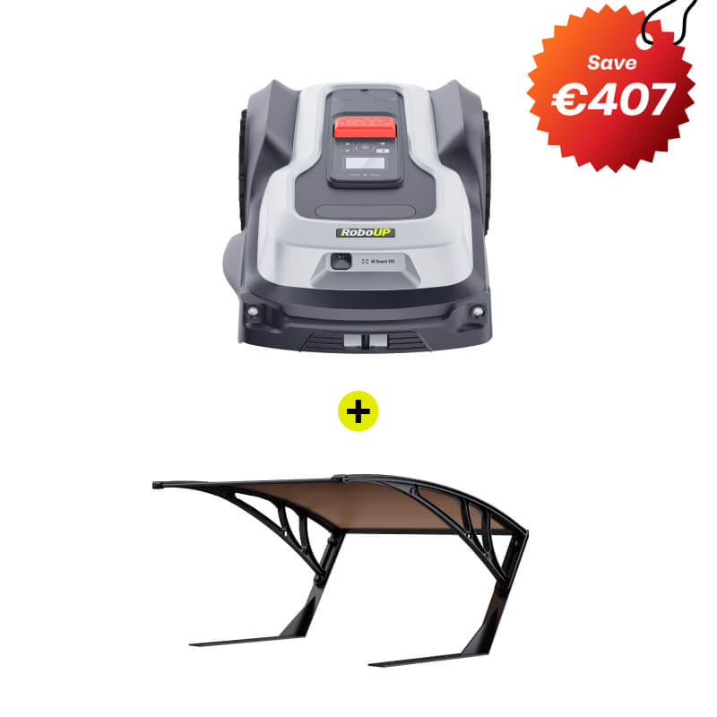 RoboUP TM01 T600 2025 Robot tondeuse + garage