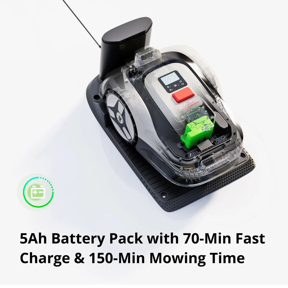 Tondeuse à gazon robot RoboUP Raccoon 2 SE